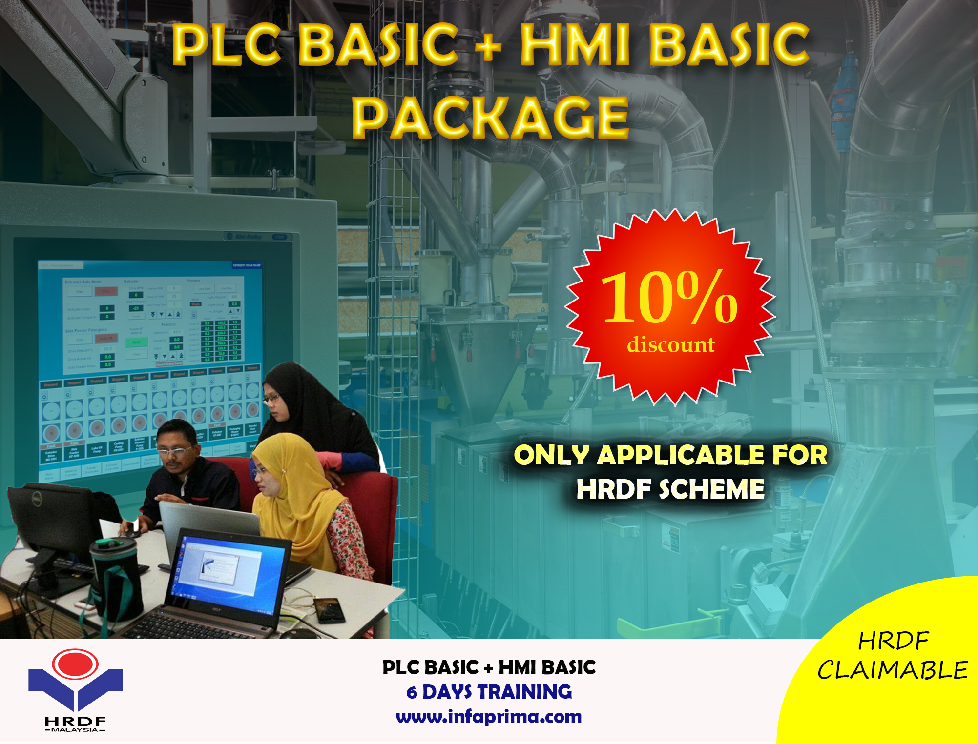 PLC PROGRAMMING BASIC & HMI PACKAGE 2019